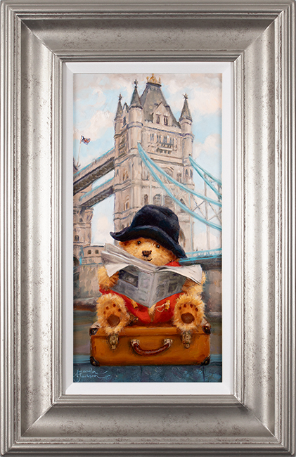 Amanda Jackson, Original oil painting on panel, The Great Bear of London