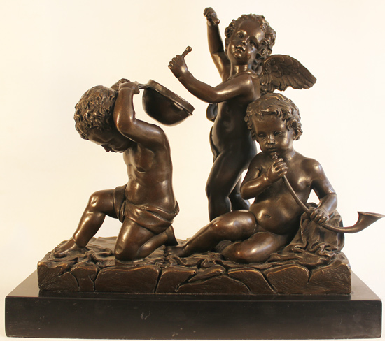 Bronze Statue, Bronze, Musical Folly