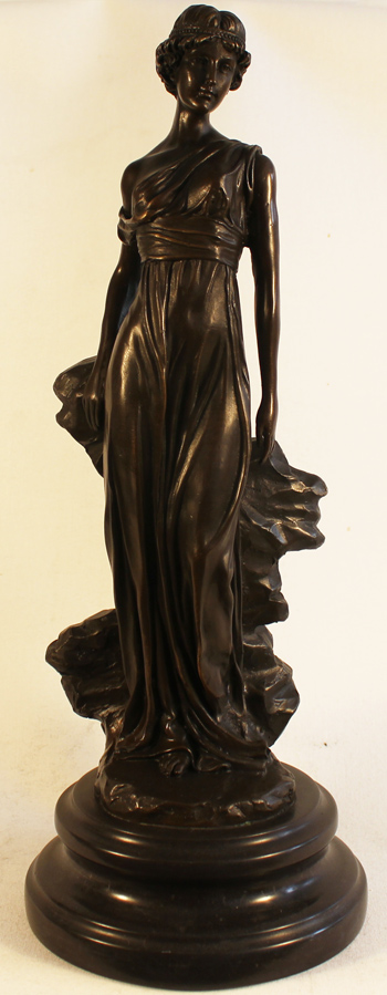 Bronze Statue, Bronze, Greek Woman