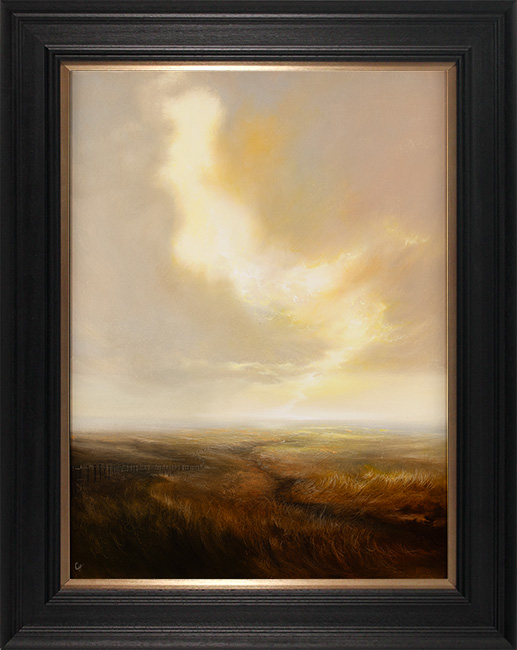Clare Haley, Original oil painting on panel, Parting of Ways