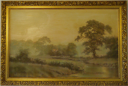 David Dipnall, Oil on canvas, Country Scene