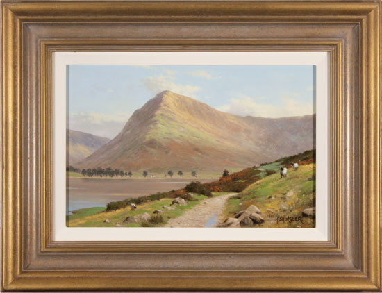 Howard Shingler, Original oil painting on panel, Fleetwith Pike, Buttermere