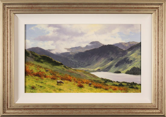 Howard Shingler, Original oil painting on panel, Buttermere from Hassness