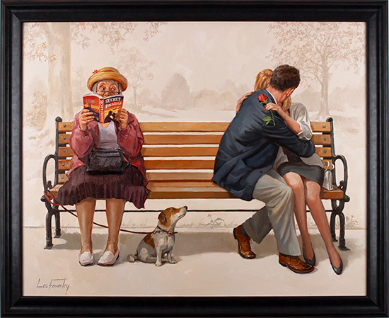 Lee Fearnley, Original oil painting on canvas, Secret Passions