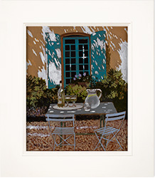 Mike Hall, Original acrylic painting on board, Wine in the Dappled Light