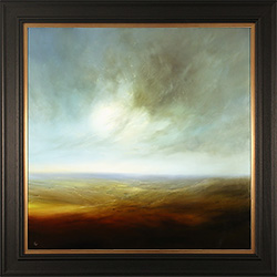 Clare Haley, Original oil painting on panel, Closing In