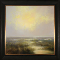Clare Haley, Original oil painting on panel, Open Moorlands