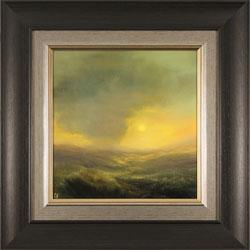 Clare Haley, Original oil painting on panel, Warmth in the Air