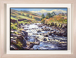 Julian Mason, Original oil painting on canvas, Oughtershaw Beck
